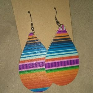 Only Prettier Custom Faux Leather Earrings